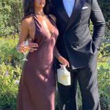 Elissar Gown - Chocolate