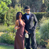 Elissar Gown - Chocolate